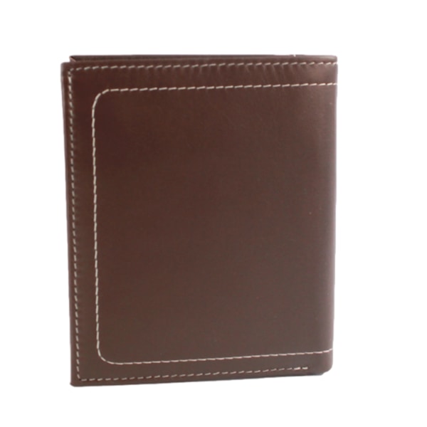 Eastern Counties Leather Isaac Plånbok i Läder för Män, Storlek: One Size, Brun Brown One Size