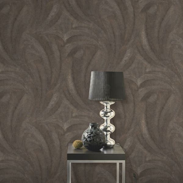 Erismann Ploom Vinyltapet 10m x 0.53m Choklad Chocolate 10m x 0.53m