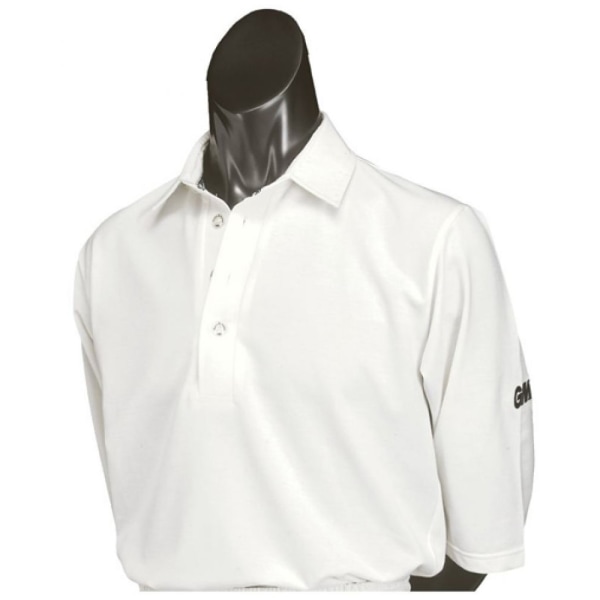 Gunn And Moore Unisex vuxen Maestro Cricket Shirt S Vit White S