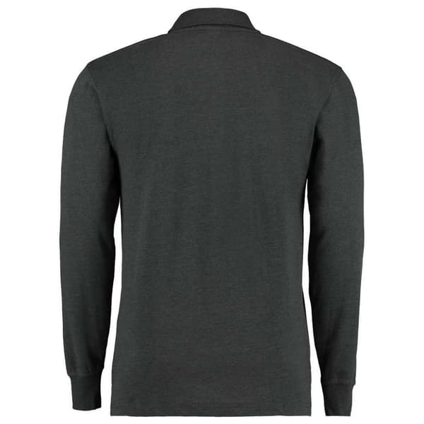 Kustom Kit Pikétröja Långärmad Herr S Grafit Graphite S