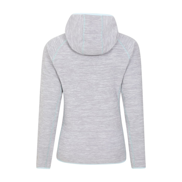 Mountain Warehouse Dam/Dam Lleyn II Melange Full Zip Hoodie Grey 18 UK