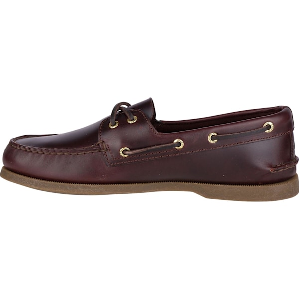 Sperry Mens Authentic Original Läderbåtskor 12 UK Maroon Maroon 12 UK