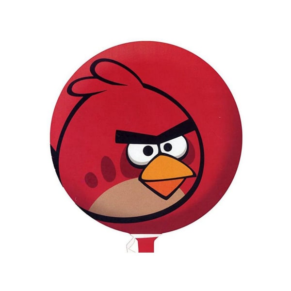 Angry Birds Rund Folieballong One Size Röd Red One Size