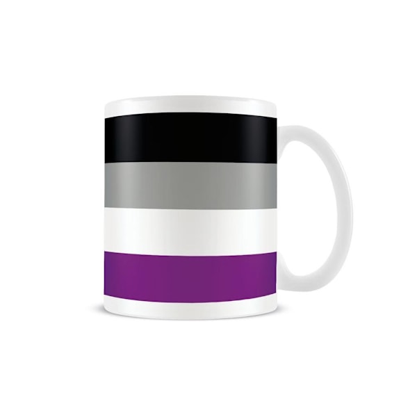 Pyramid International Asexuell Flag Mugg En Storlek Flerfärgad Multicoloured One Size