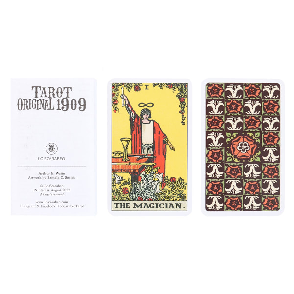 Something Different Original 1909 Tarotkort En Storlek Flerfärgad Multicoloured One Size