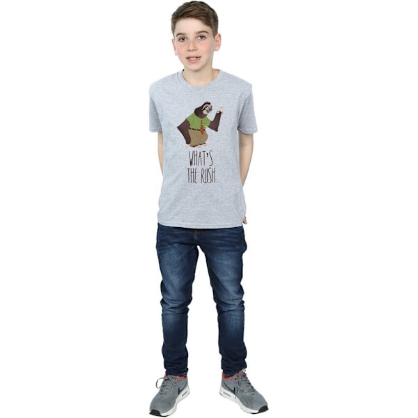Zootropolis Boys What´s The Rush T-Shirt 9-11 år Sports Grey Sports Grey 9-11 Years