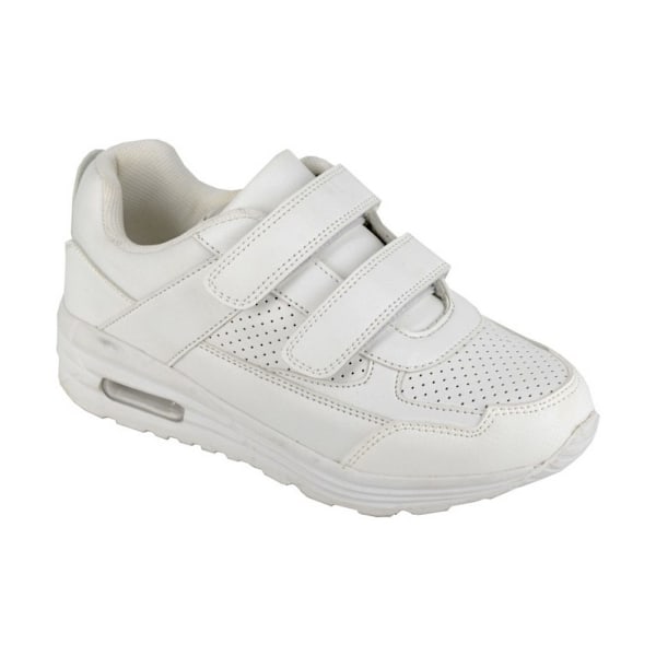 Rdek Pojkar Felix II Enkla PU-Sneakers 3 UK Vita White 3 UK