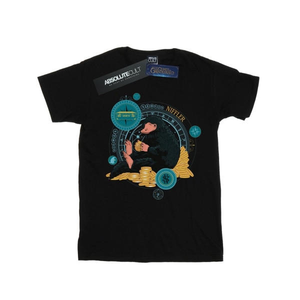 Fantastic Beasts Mens Sittande Niffler T-Shirt XL Svart Black XL