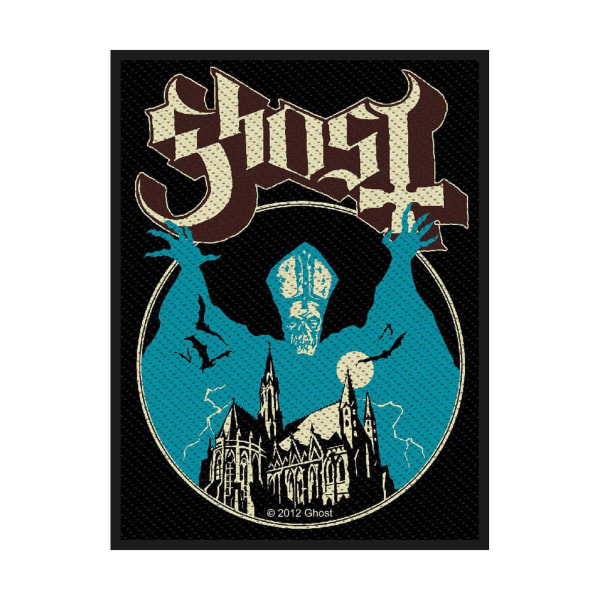 Ghost Opus Eponymous Woven Patch One Size Svart/Blå Black/Blue One Size