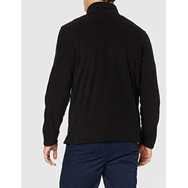 Regatta Herr Plain Micro Fleece Full Zip Jacka (Layer Lite) S Black S