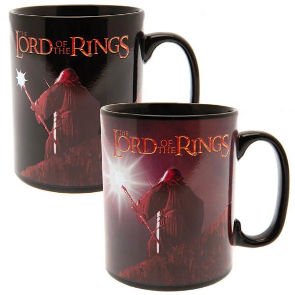 The Lord Of The Rings Du Får Inte Passera Värmeförändrande Mugg En Black/Red One Size