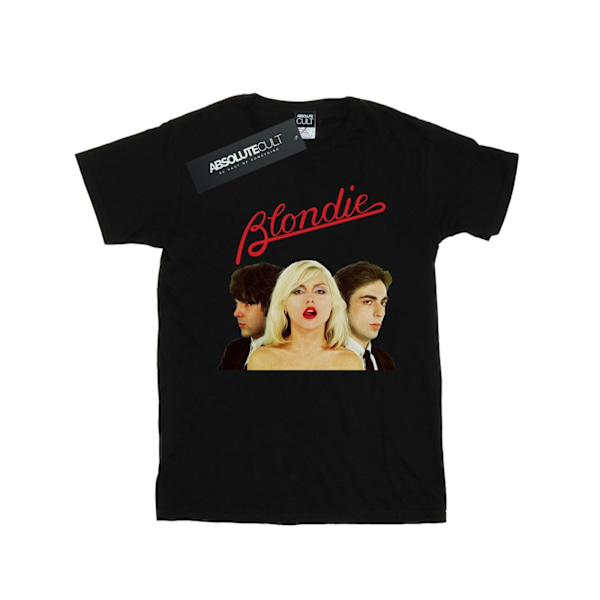 Blondie Mens Band Trio T-Shirt M Svart Black M