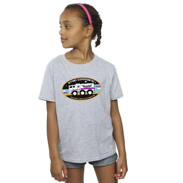 Disney Girls Lightyear Rover Deployment Bomull T-shirt 12-13 år Sports Grey 12-13 Years