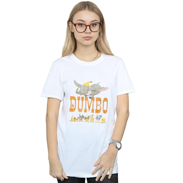 Disney Dam/Damer Dumbo The One And Only Bomull Boyfriend T- White M
