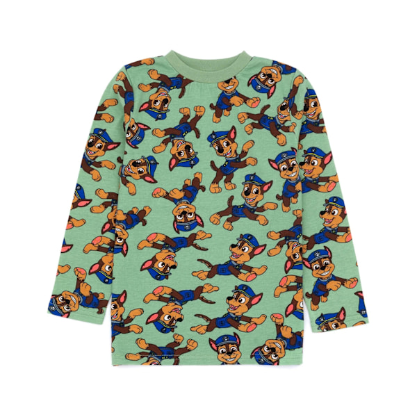 Paw Patrol Barn Pyjamas för barn/barn Chase Lång 5-6 år Blå/ Blue/Sea Green 5-6 Years