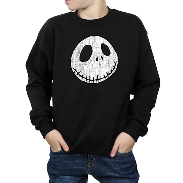 Disney Boys Nightmare Before Christmas Jack Cracked Face Sweats Black 12-13 Years