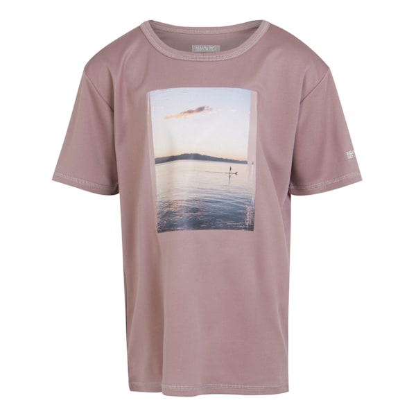 Regatta Barn/Barn Alvardo VIII Scenery T-Shirt 5-6 År H Heather 5-6 Years