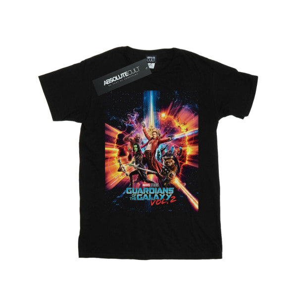 Marvel Studios Boys Guardians Of The Galaxy Vol. 2 affisch T-Shi Black 12-13 Years