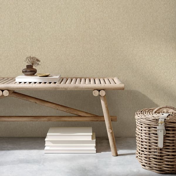 Crown Harris Enfärgad Tapet One Size Beige Beige One Size