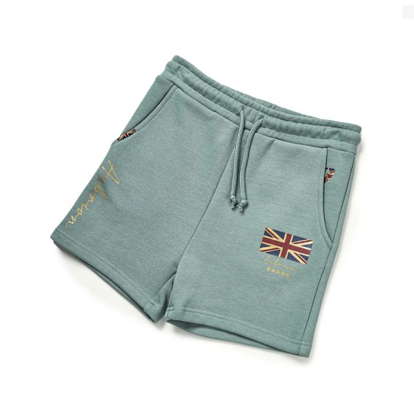 Aubrion Team Sweatshorts för Barn 13-14 År Salvia Sage 13-14 Years