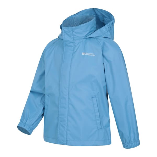Mountain Warehouse Barn/Barn Pakka II Vattentät Jacka 5- Blue 5-6 Years