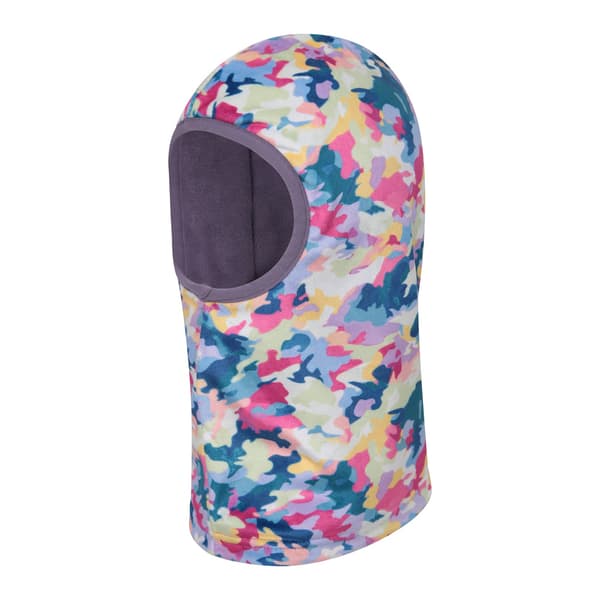 Mountain Warehouse Barn/Barn Mönstrad Skidmask Balaclava Pink One Size