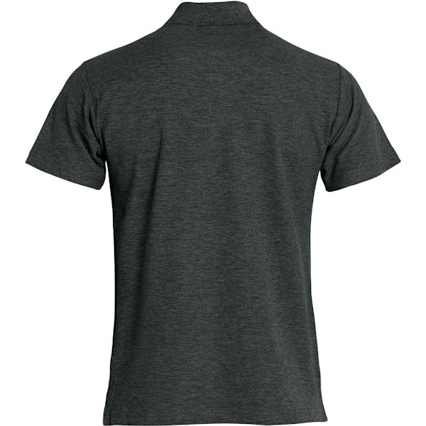 Clique Herr Basic Melange Poloshirt XXL Antracit Anthracite XXL