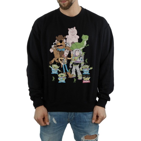 Toy Story Herr Group Sweatshirt 3XL Svart Black 3XL