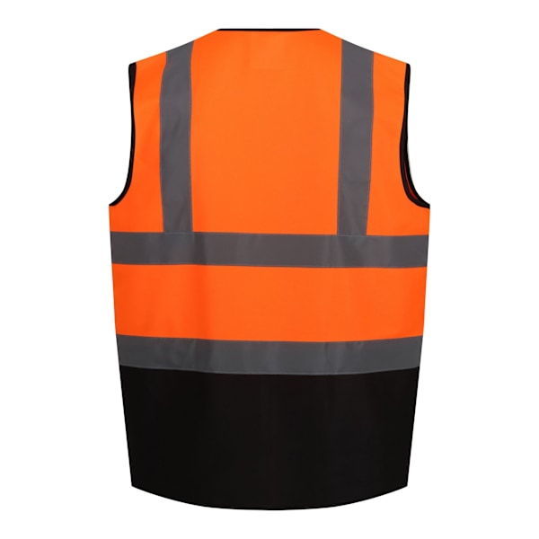 Regatta Pro Tvåfärgad Hi-Vis Väst M Fluro Orange/Svart Fluro Orange/Black M