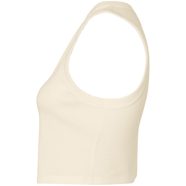 Bella + Canvas Dam/Kvinnor Muscles Micro-Rib Tank Top M Solid Solid Natural M