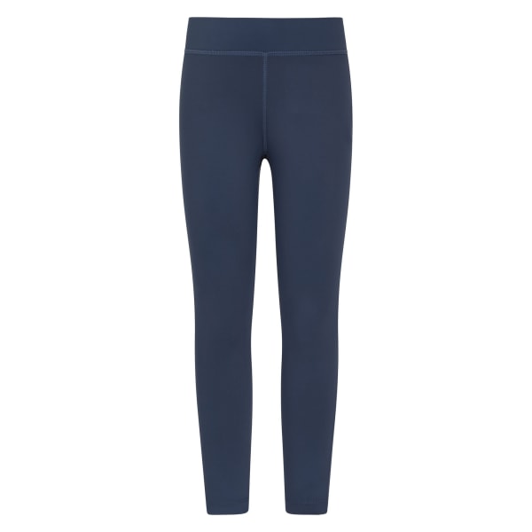 Mountain Warehouse Girls Flick Flack Soft Touch Leggings 11-12 Navy 11-12 Years
