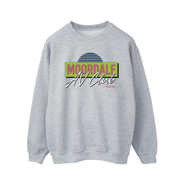 Netflix Mens Sex Education Moordale Av Club Sweatshirt 4XL Spor Sports Grey 4XL