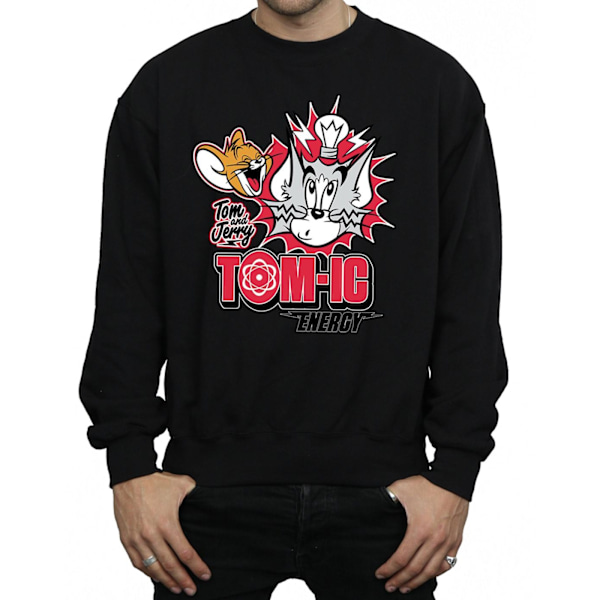 Tom And Jerry Tomic Energy Sweatshirt L Svart Black L