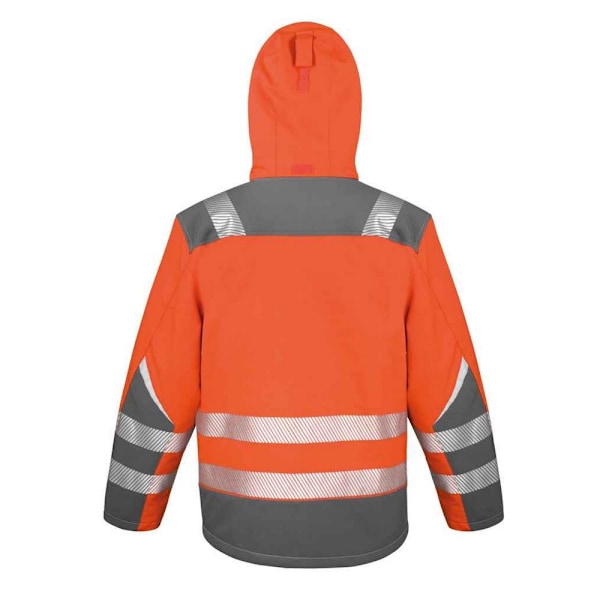 Result Safe-Guard Dynamic Softshell Hi-Vis Jacka M Fluore Fluorescent Orange M