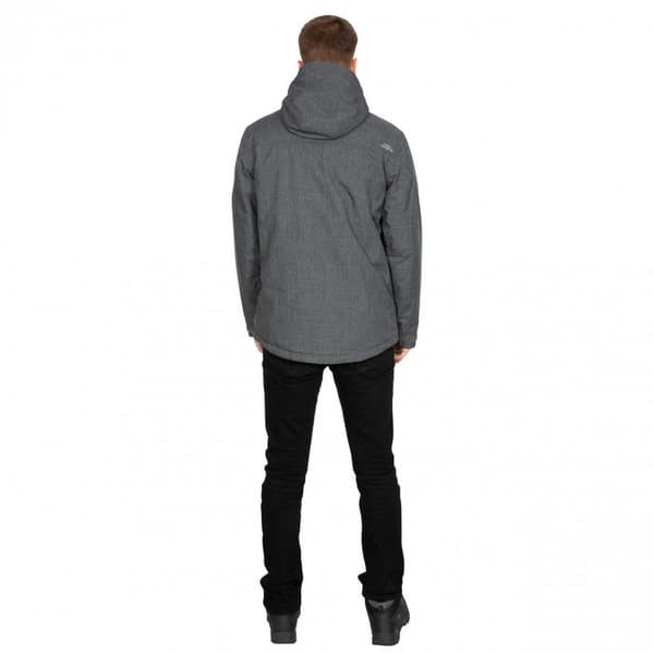 Trespass Fyfinn Vadderad Vattentät Jacka 2XL Mörkgrå Dark Grey 2XL