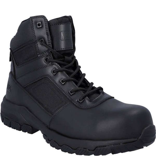Magnum Vanguard 6.0 Säkerhetsstövlar i Läder för Män 7 UK Svart Black 7 UK