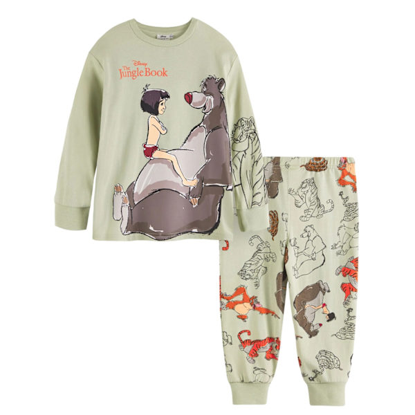 Jungle Book Pyjamas för barn/barn 12-18 månader Grön Green 12-18 Months