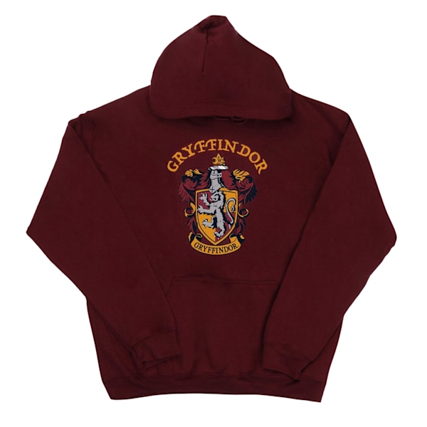 Harry Potter Pojkar Gryffindor Crest Hoodie 5-6 År Bourgogne Burgundy 5-6 Years