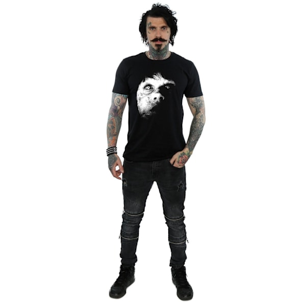 The Exorcist Mens Regan Demon Face T-Shirt M Svart Black M
