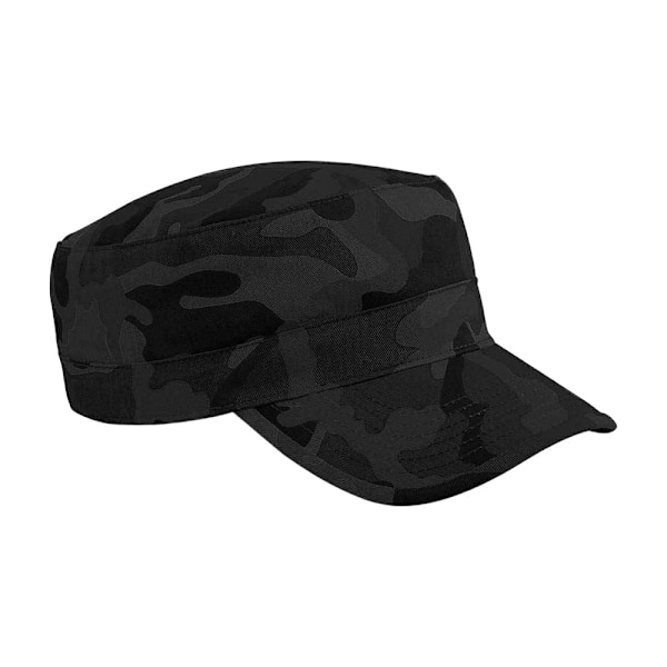Beechfield Camo Army Cap One Size Midnight Midnight One Size