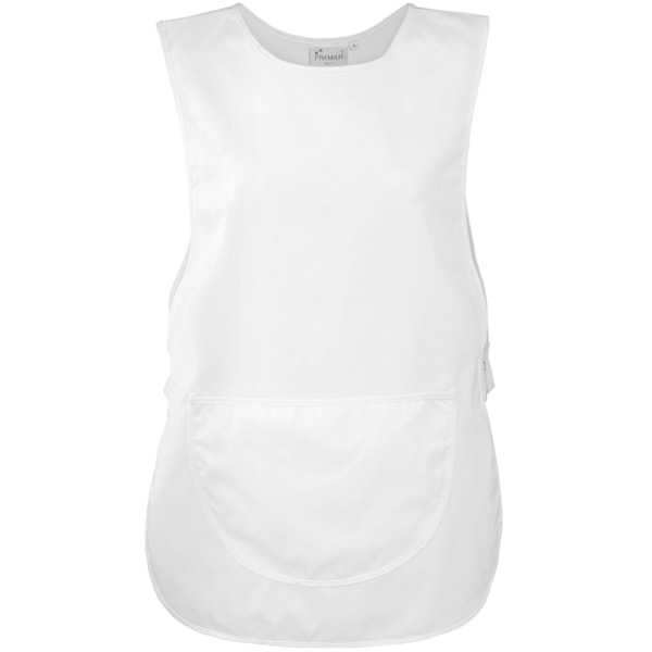 Premier Plain Pocket Tabard M Vit White M