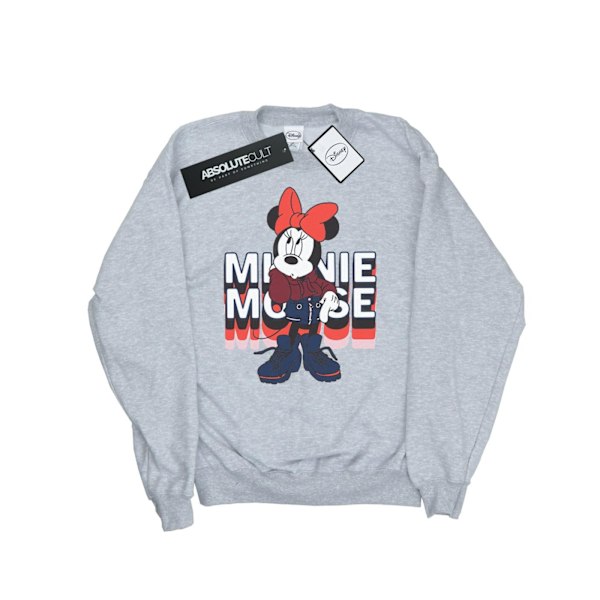 Disney Herr Minnie Mouse I Hoodie Sweatshirt XXL Sports Grey Sports Grey XXL
