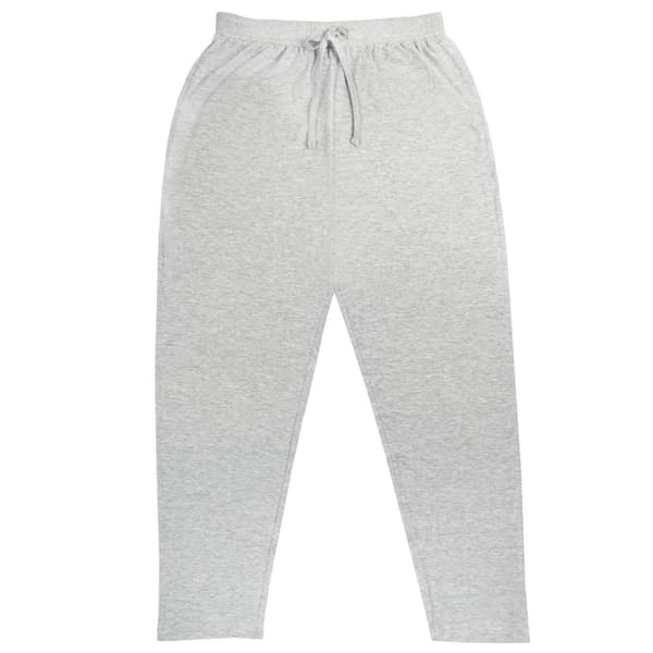 Herr Plain Straight Leg Lounge Pants M Grey Marl Grey Marl M