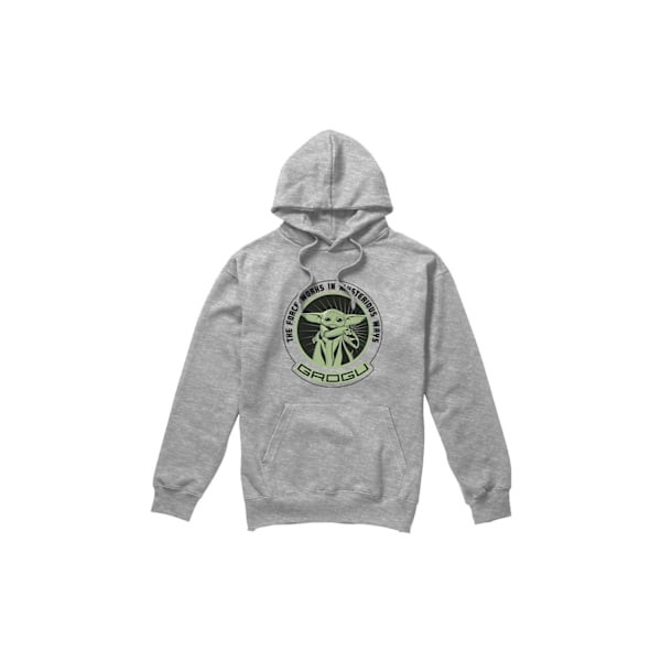 Star Wars: The Mandalorian Herrarnas Mystiska Vägar Grogu Hoodie L Sport Heather L