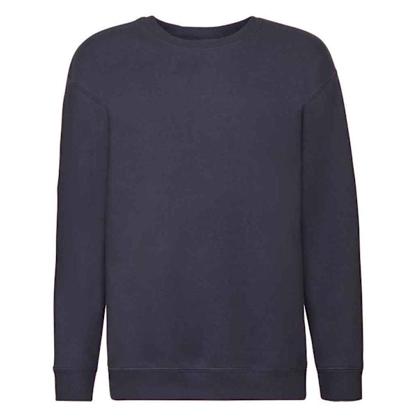 Fruit of the Loom Barn/Barn Premium Drop Shoulder Sweatshirt Deep Navy 5-6 Years