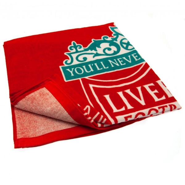 Liverpool FC You´ll Never Walk Alone Strandhandduk 140 cm x 70 cm R Red 140cm x 70cm