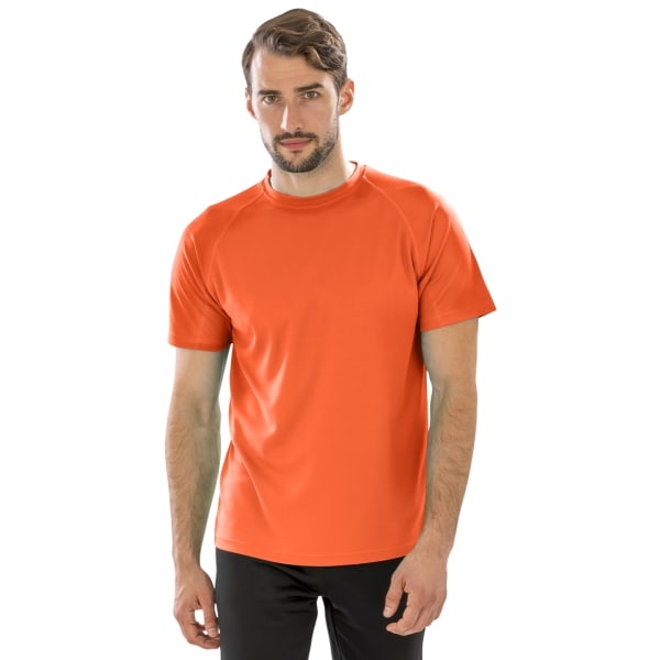 Spiro Aircool T-shirt för män, 2XL, orange Orange 2XL