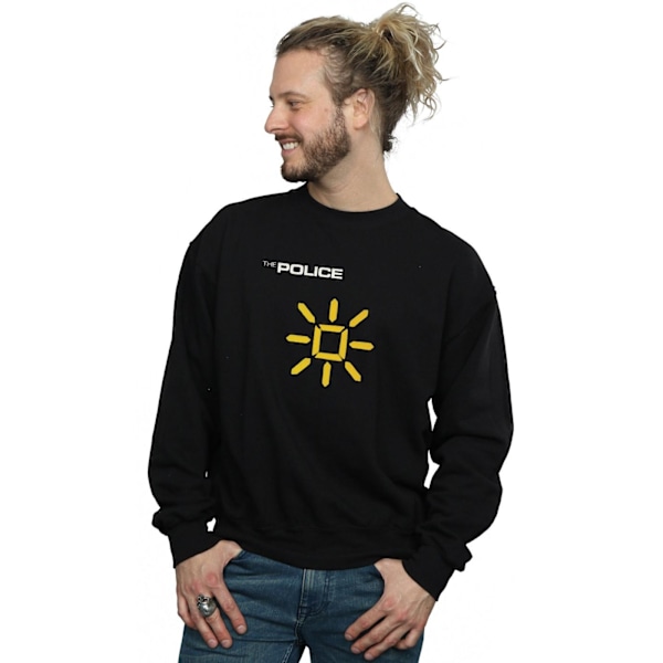 The Police Mens Invisible Sun Sweatshirt L Svart Black L