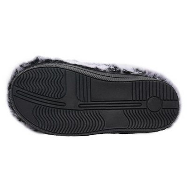 Slumberzzz Pojkar Dinosaurietofflor 9-10 Barn UK Svart Black 9-10 Child UK