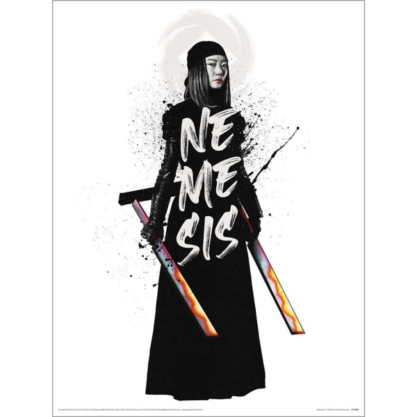 Rebel Moon Nemesis Print 40cm x 30cm Vit/Svart White/Black 40cm x 30cm